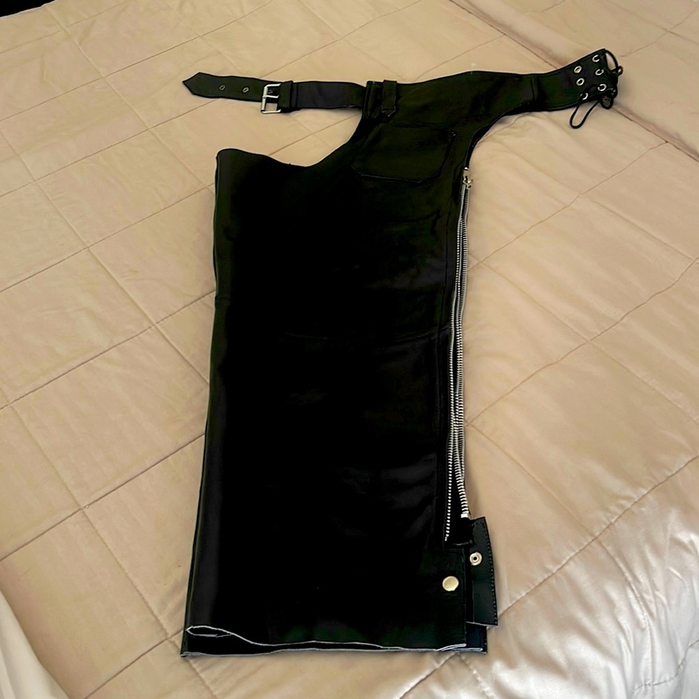 XL Leather Chaps
